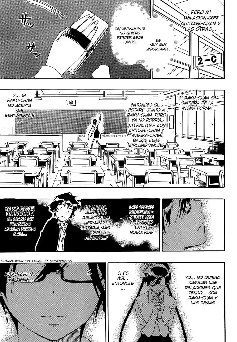 Nisekoi capítulo 177, página 8