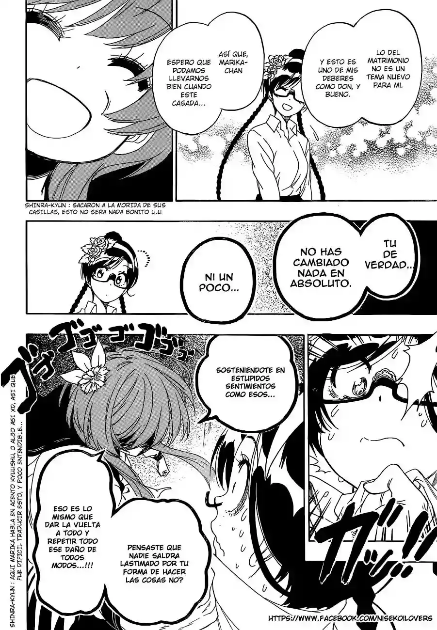 Nisekoi capítulo 177, página 11