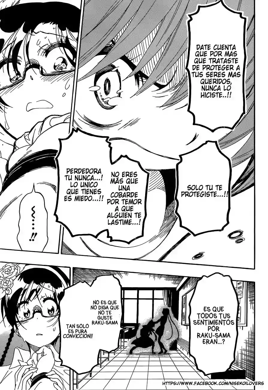Nisekoi capítulo 177, página 12