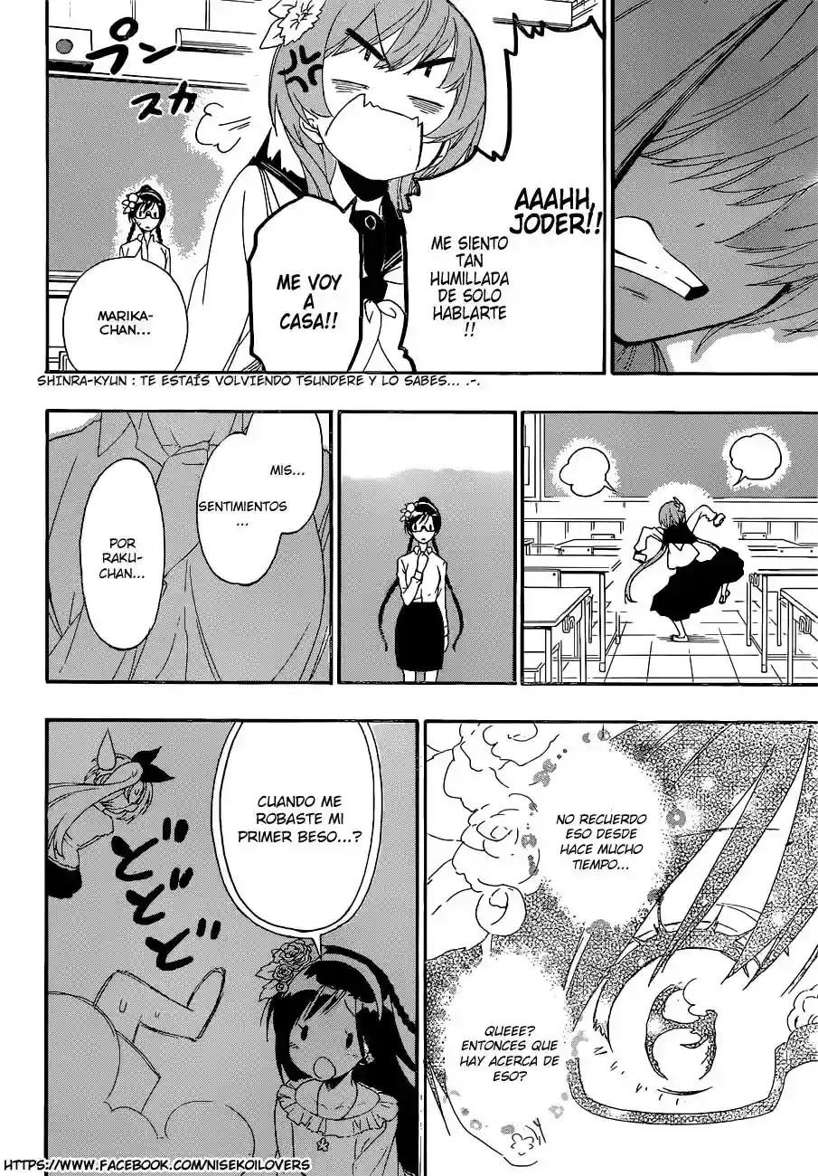 Nisekoi capítulo 177, página 13