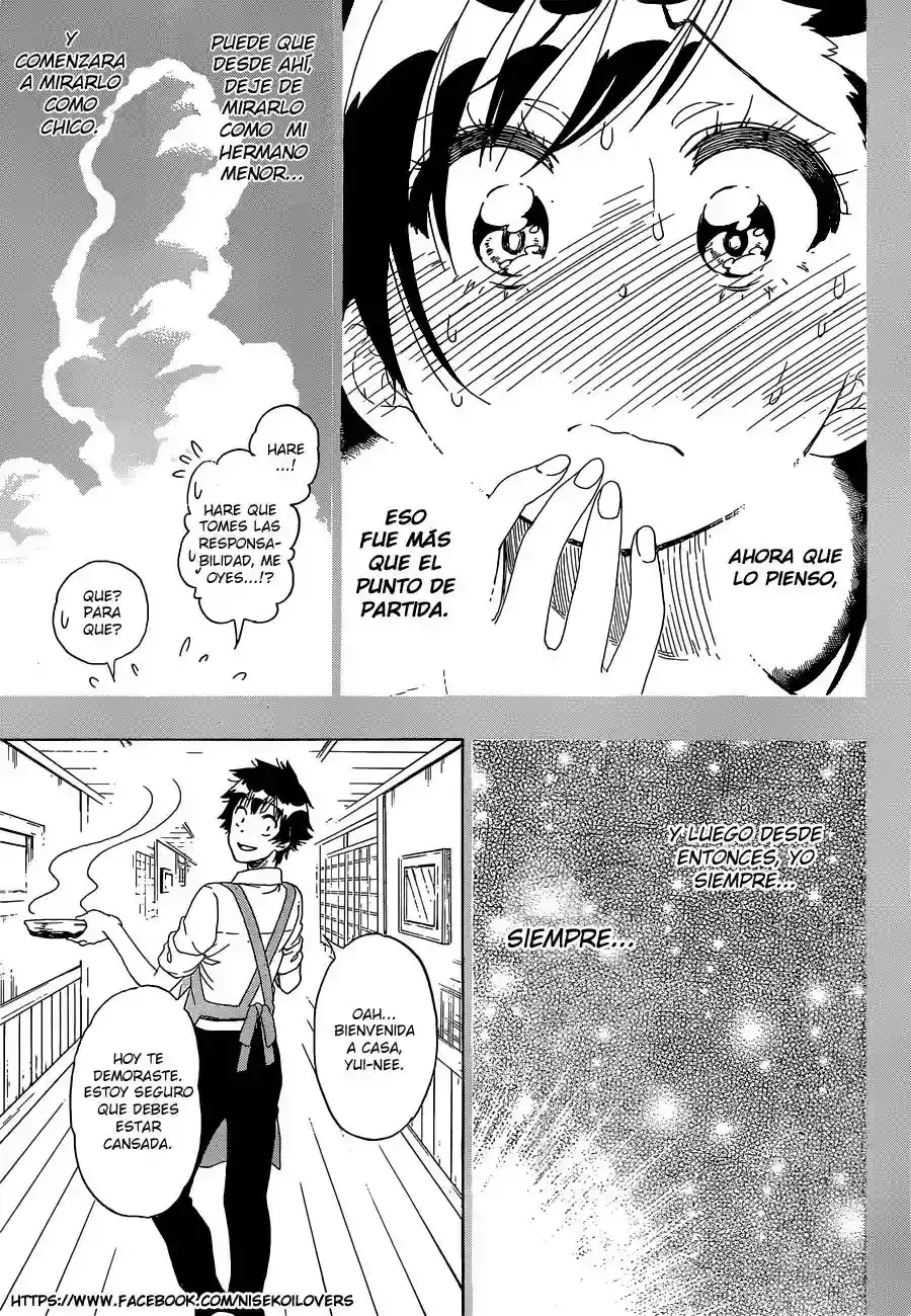 Nisekoi capítulo 177, página 16