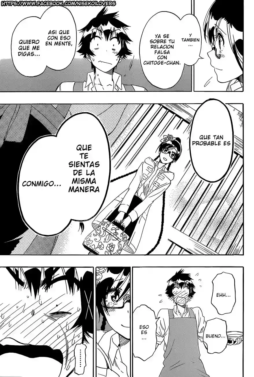 Nisekoi capítulo 178, página 5