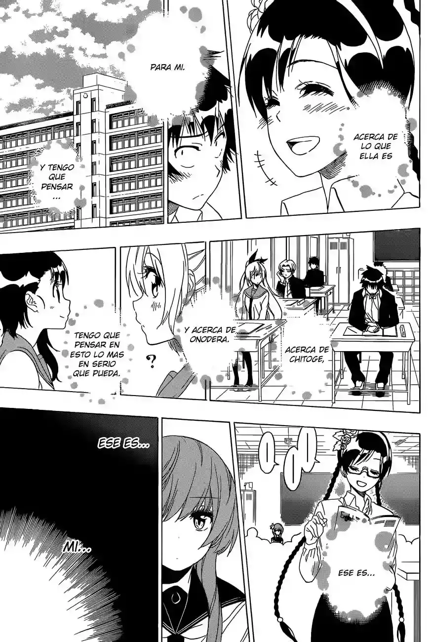 Nisekoi capítulo 178, página 11