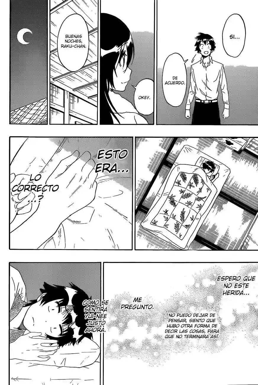 Nisekoi capítulo 178, página 14