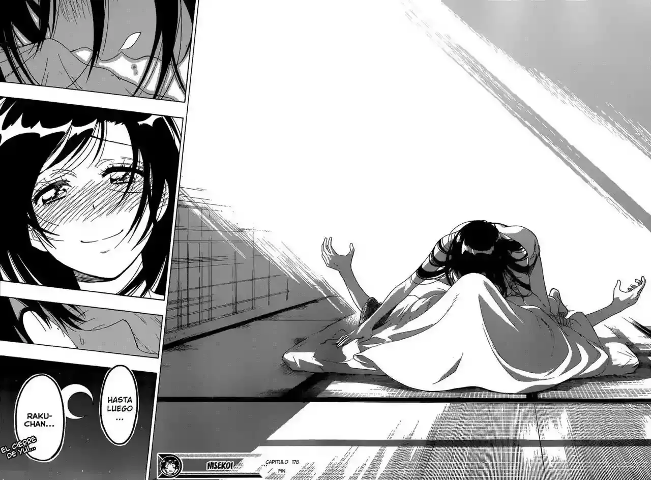 Nisekoi capítulo 178, página 18