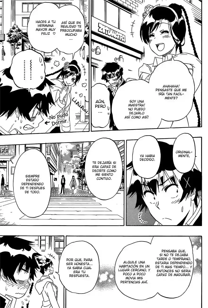 Nisekoi capítulo 179, página 8