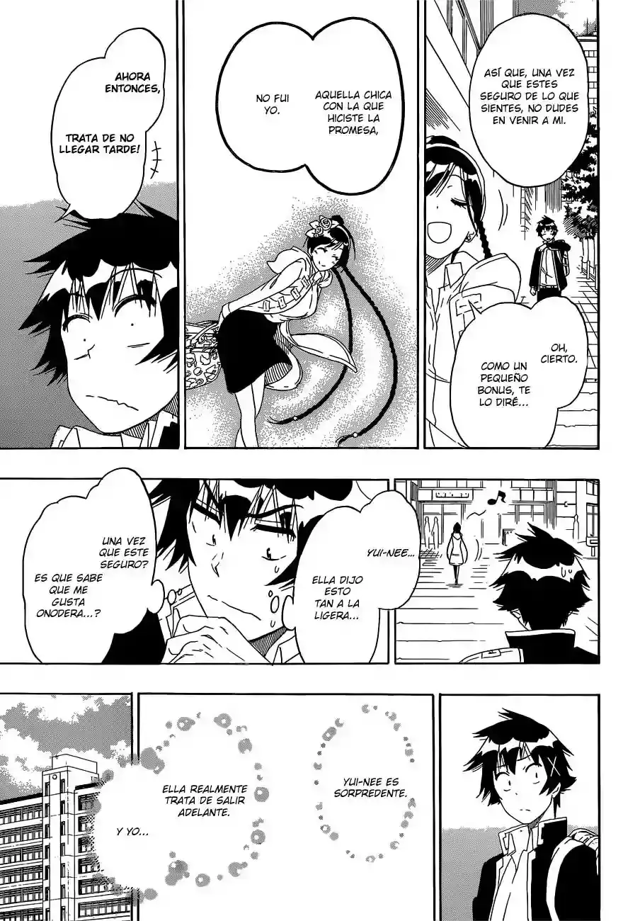 Nisekoi capítulo 179, página 10
