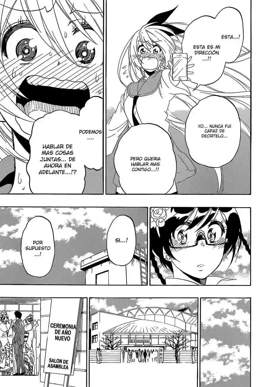 Nisekoi capítulo 179, página 14