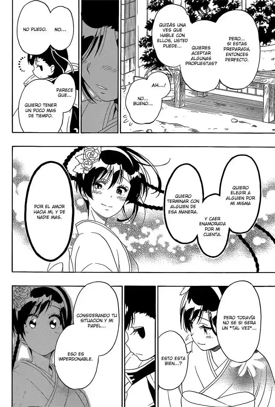 Nisekoi capítulo 179, página 19