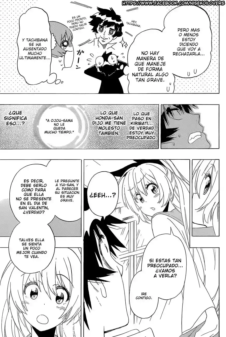 Nisekoi capítulo 180, página 10