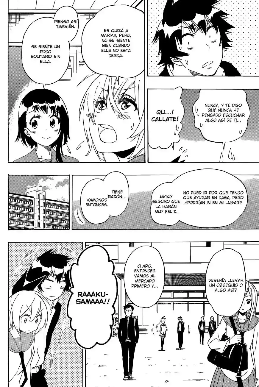 Nisekoi capítulo 180, página 11