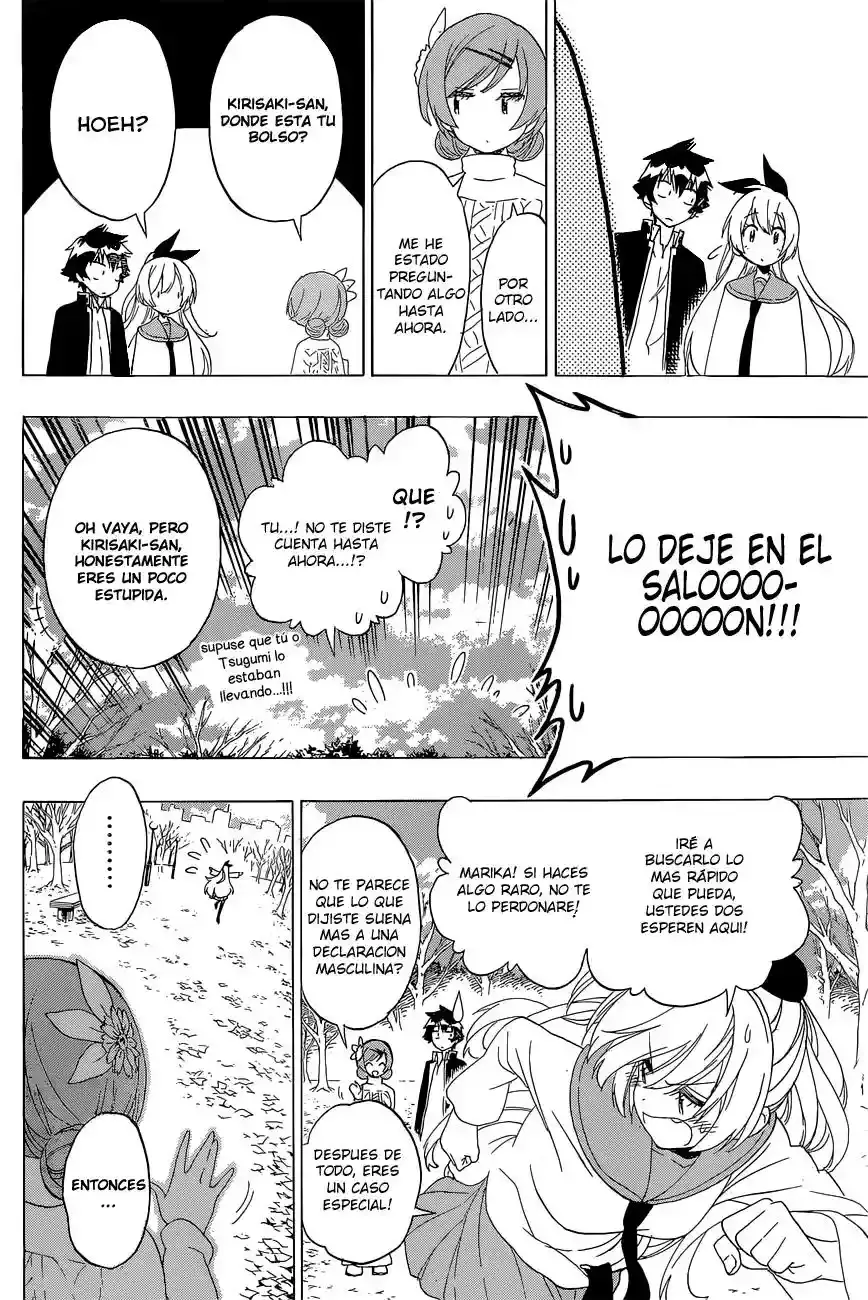 Nisekoi capítulo 180, página 17