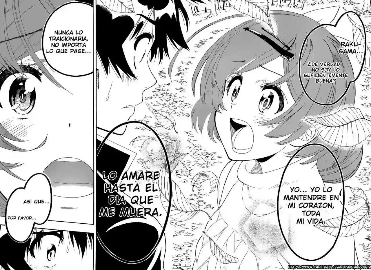 Nisekoi capítulo 181, página 3