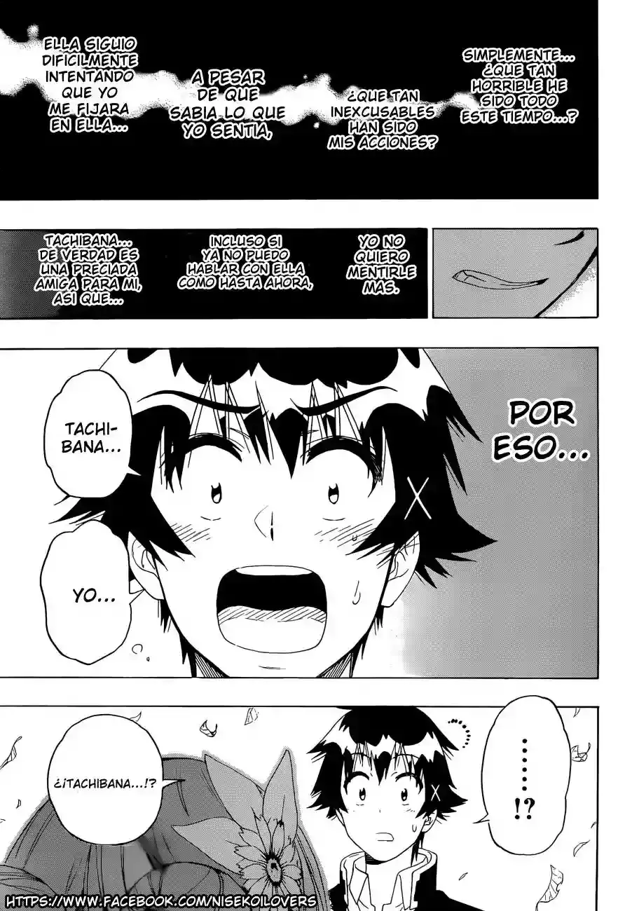 Nisekoi capítulo 181, página 5