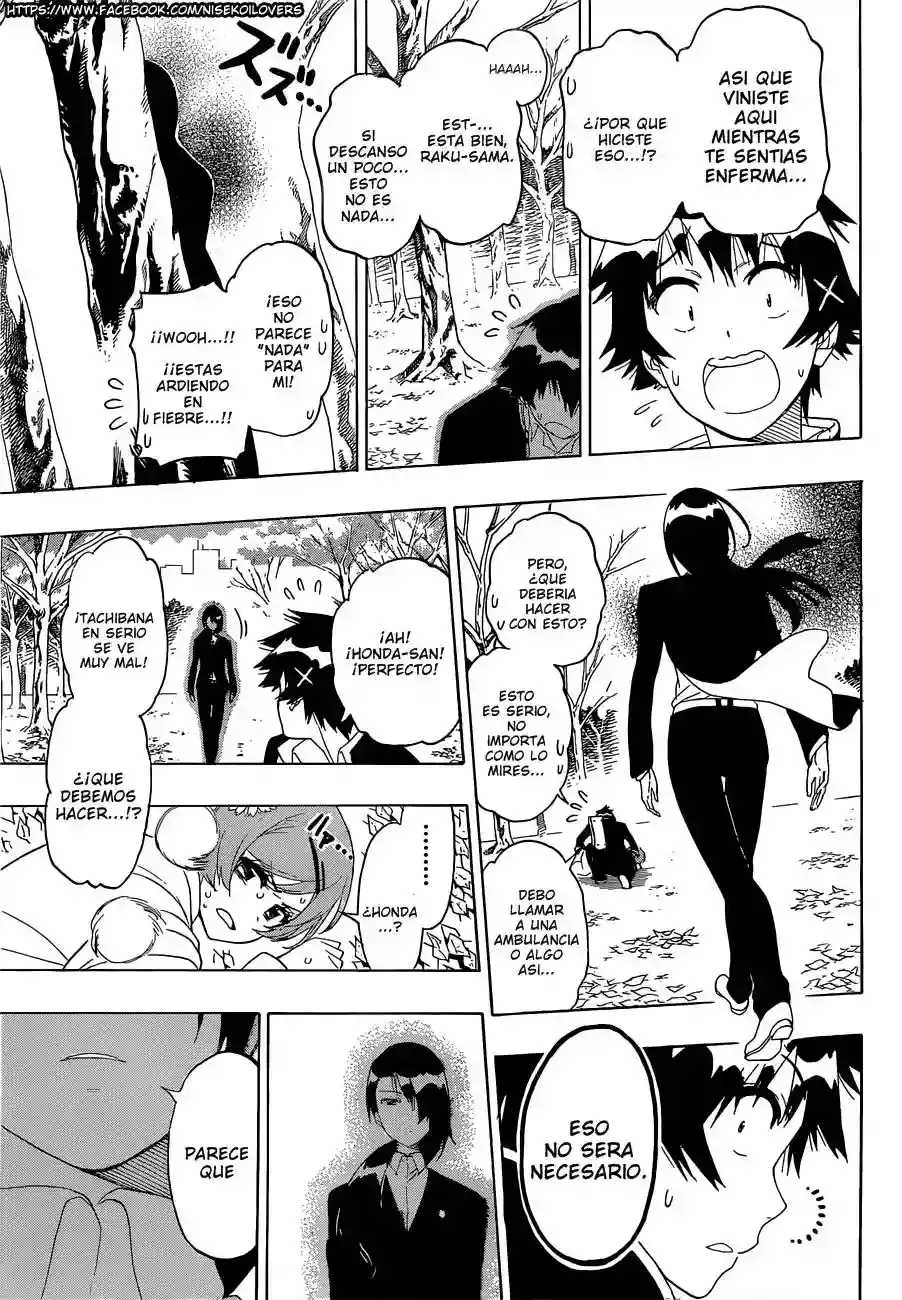 Nisekoi capítulo 181, página 7