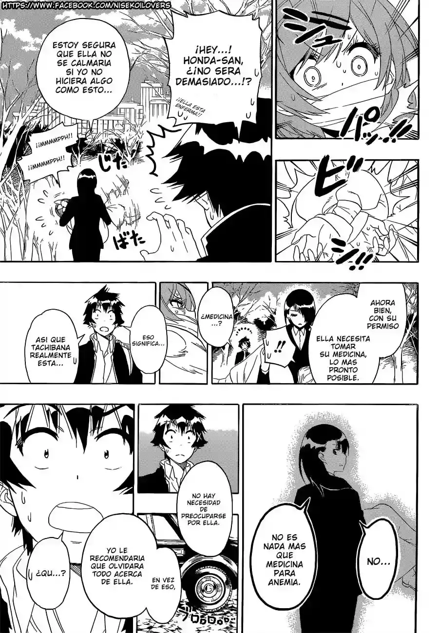 Nisekoi capítulo 181, página 9