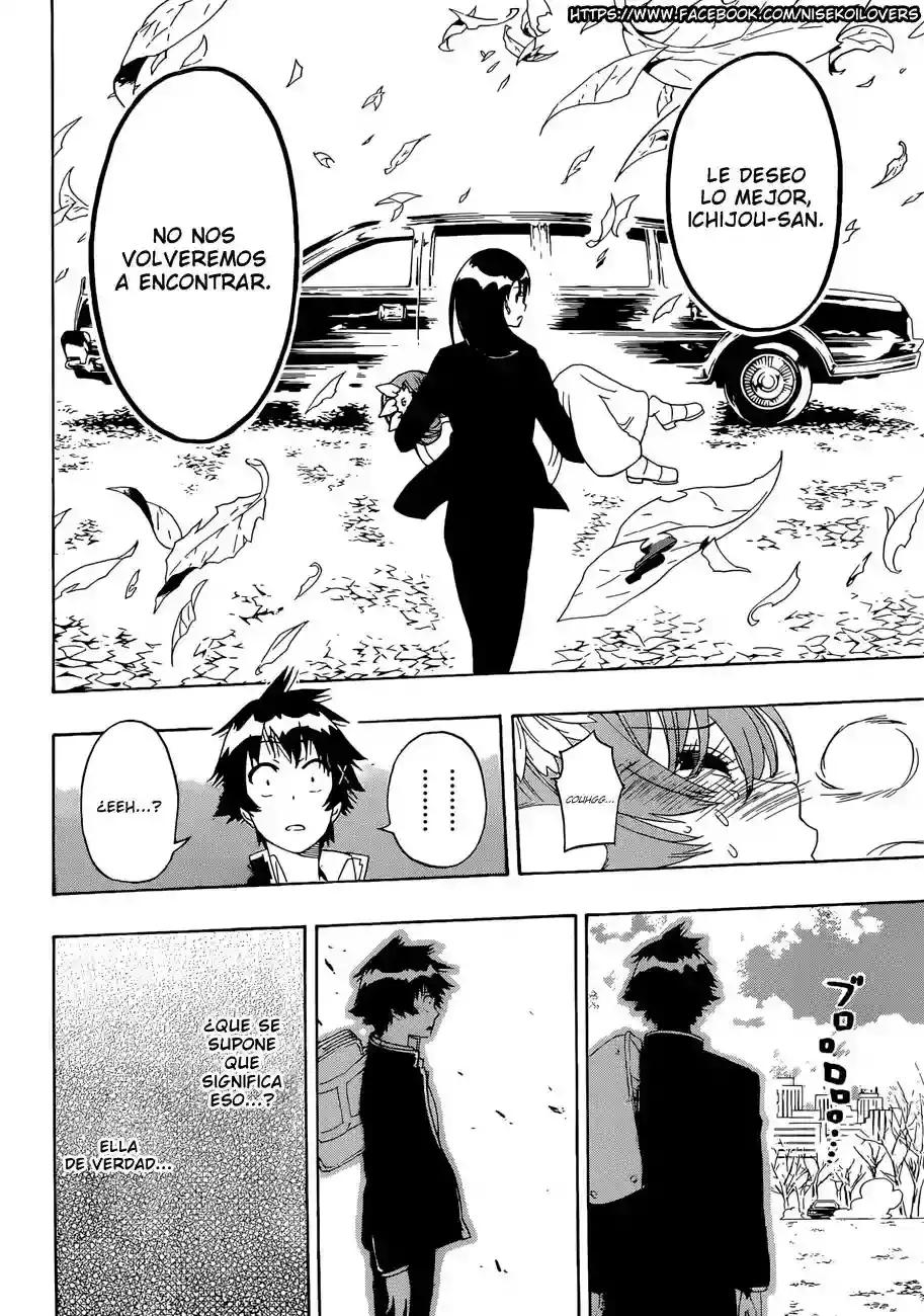 Nisekoi capítulo 181, página 10