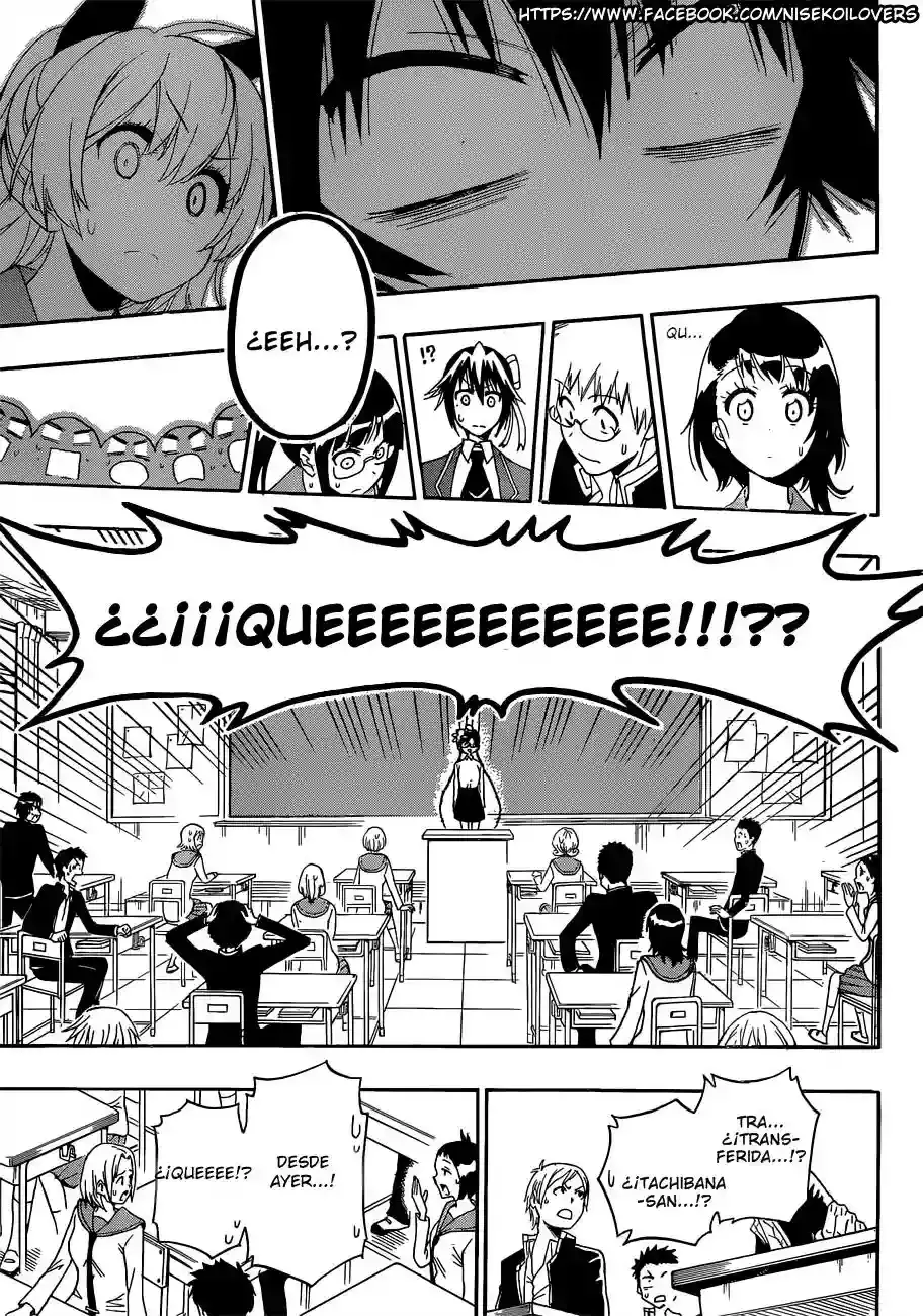 Nisekoi capítulo 181, página 13