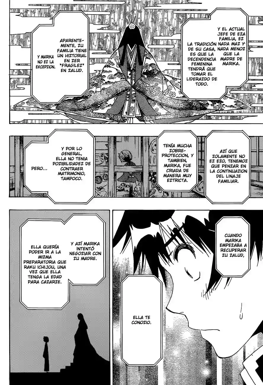Nisekoi capítulo 182, página 5