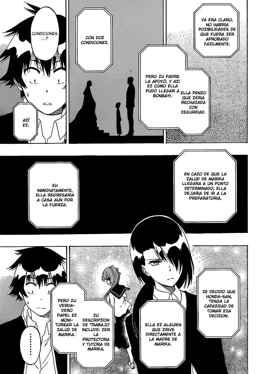 Nisekoi capítulo 182, página 6