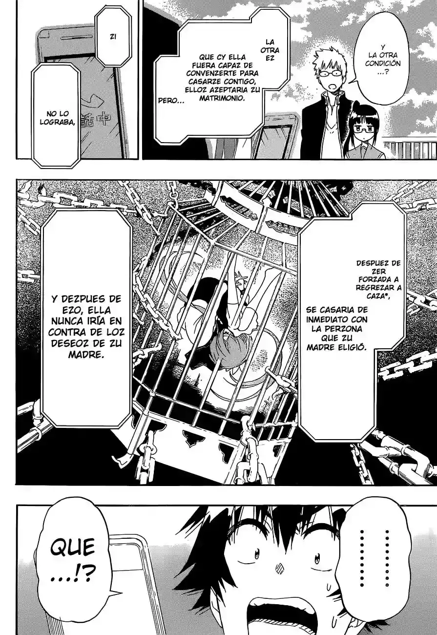 Nisekoi capítulo 182, página 7