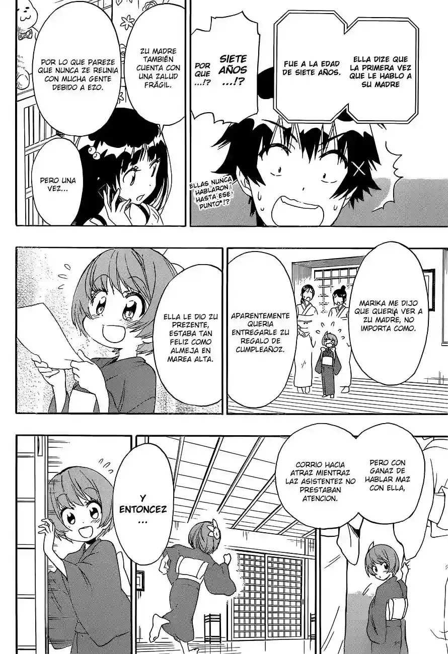 Nisekoi capítulo 182, página 9