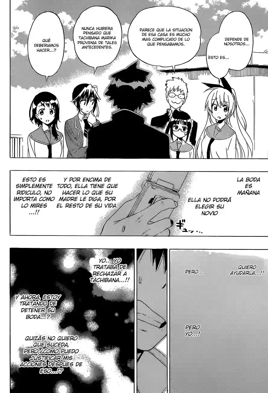 Nisekoi capítulo 182, página 13