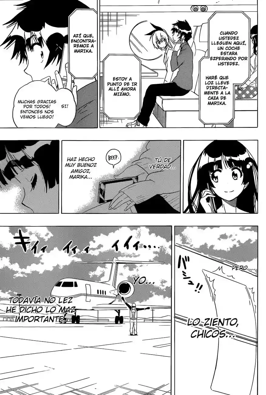 Nisekoi capítulo 183, página 4
