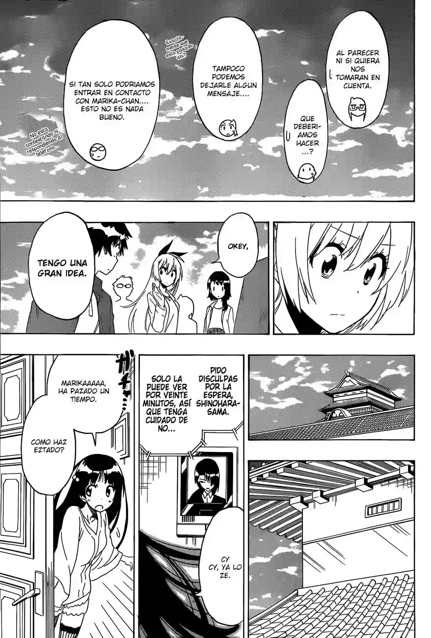 Nisekoi capítulo 183, página 14