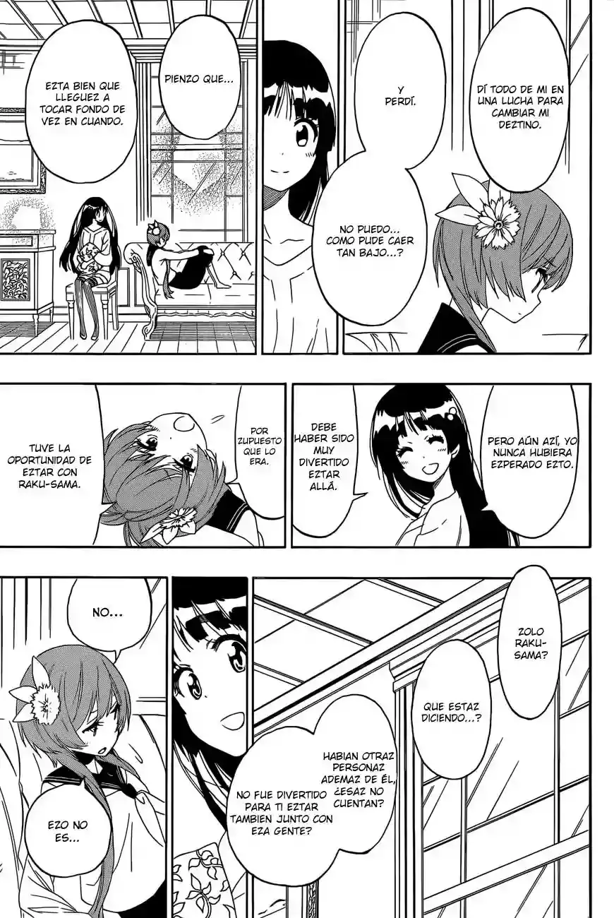 Nisekoi capítulo 183, página 16