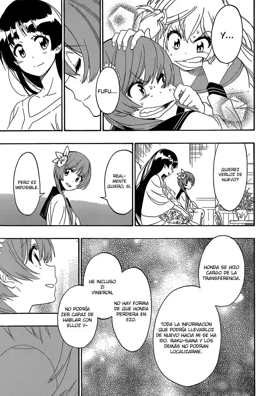 Nisekoi capítulo 183, página 18