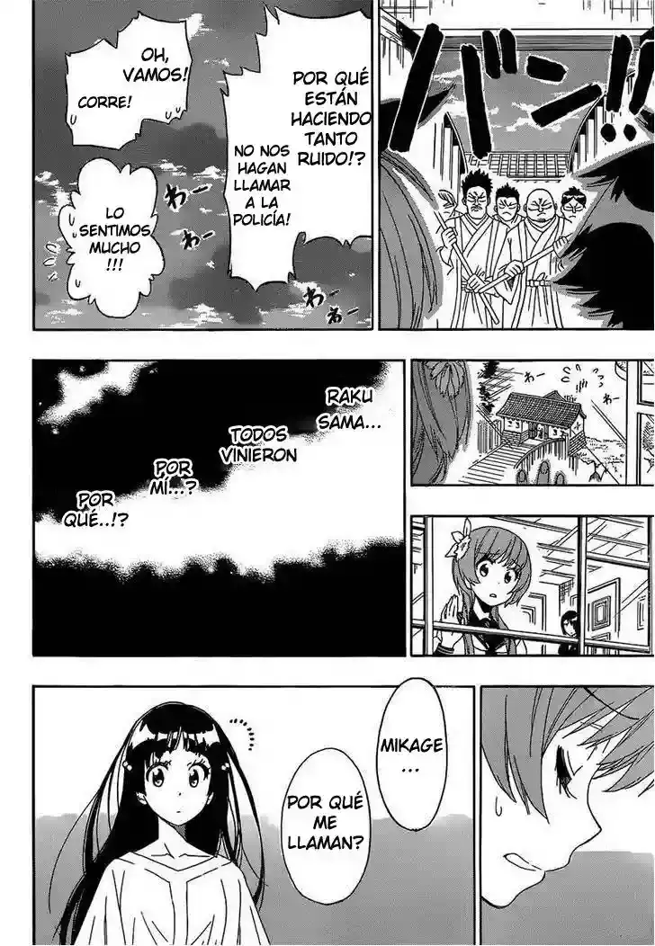 Nisekoi capítulo 184, página 5