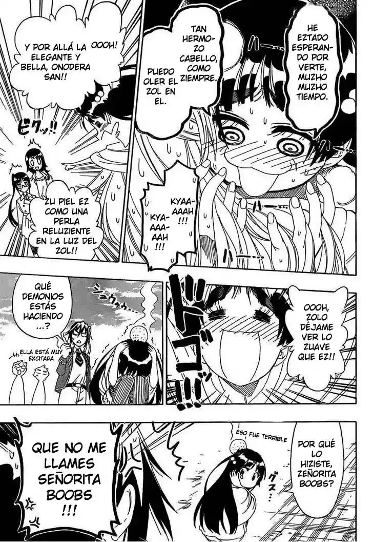 Nisekoi capítulo 184, página 8