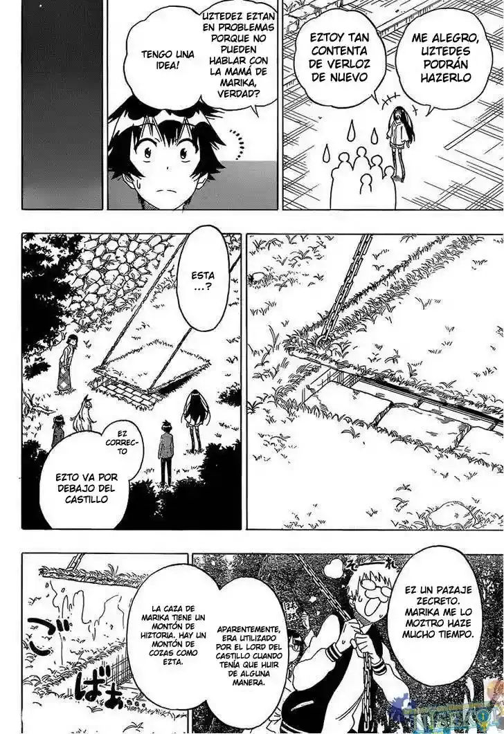 Nisekoi capítulo 184, página 9