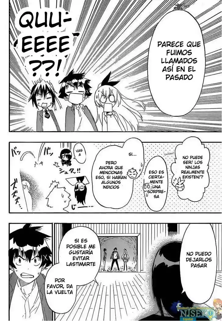 Nisekoi capítulo 184, página 19