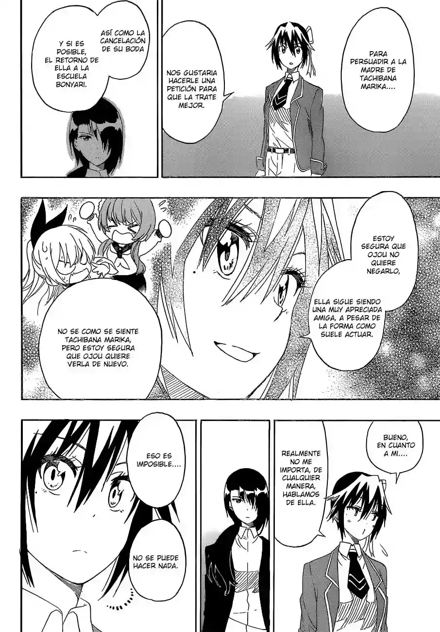 Nisekoi capítulo 185, página 15