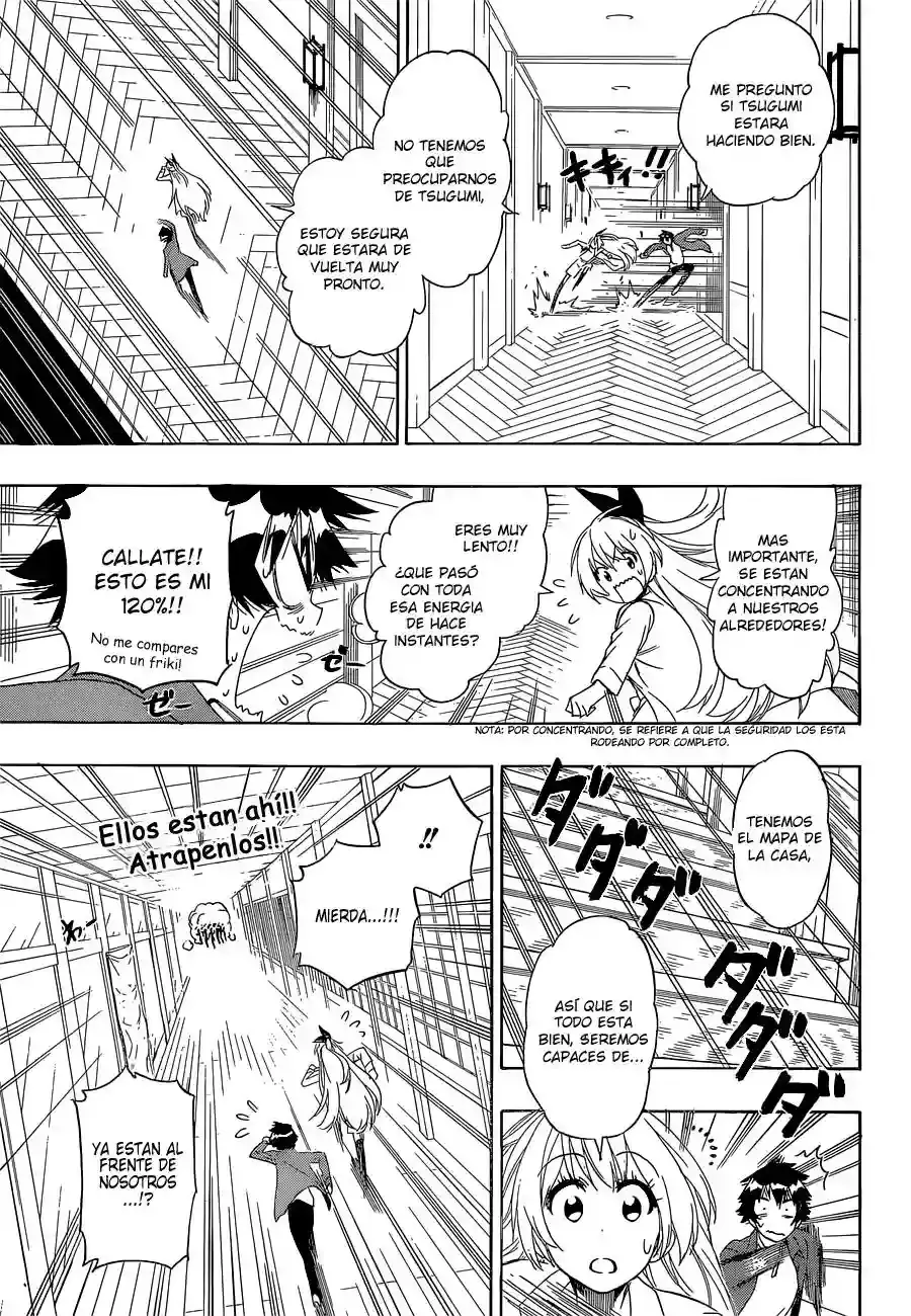 Nisekoi capítulo 186, página 4