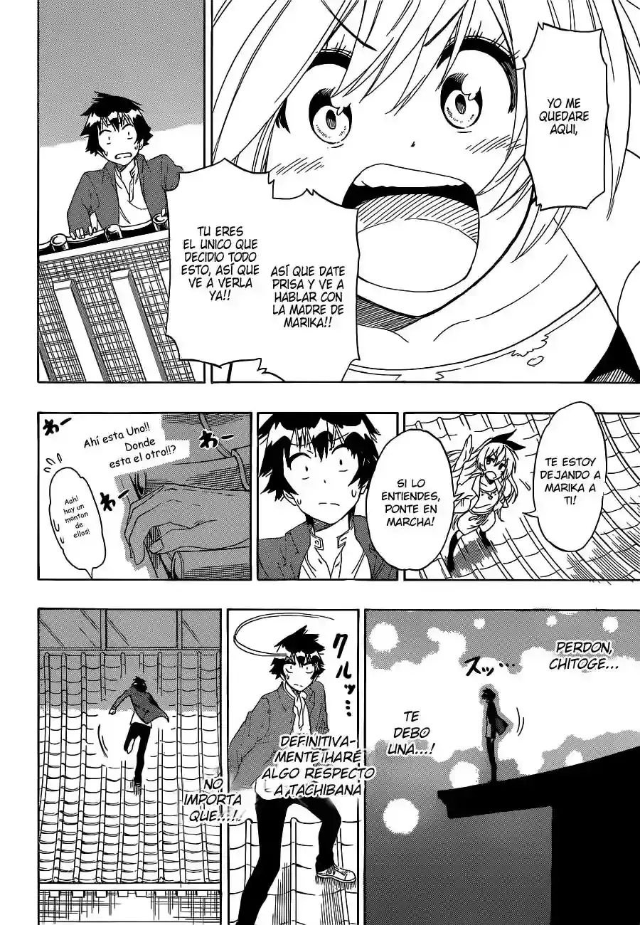 Nisekoi capítulo 186, página 7