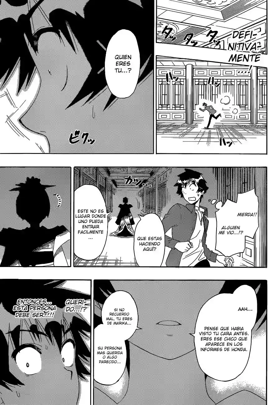 Nisekoi capítulo 186, página 8