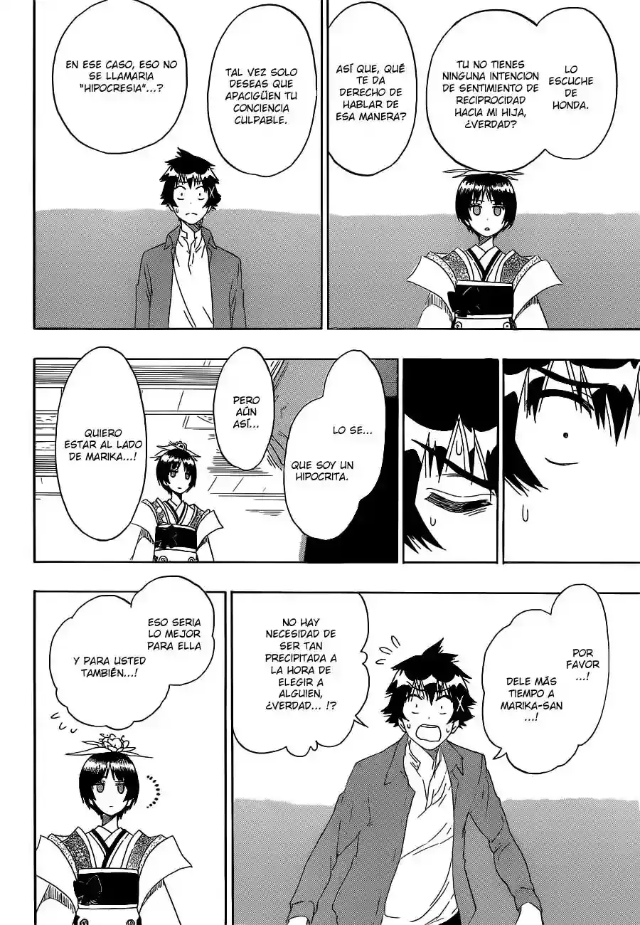 Nisekoi capítulo 186, página 13