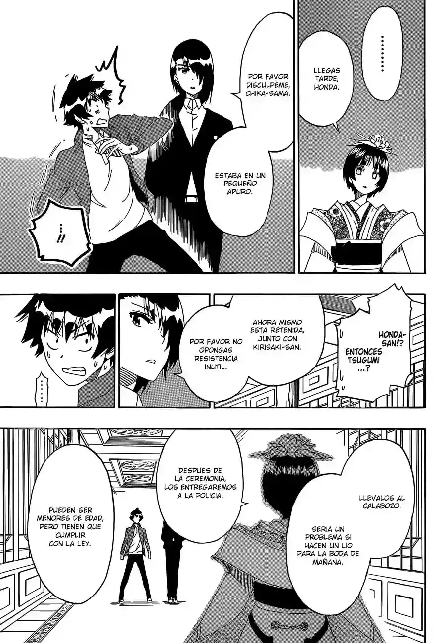 Nisekoi capítulo 186, página 18