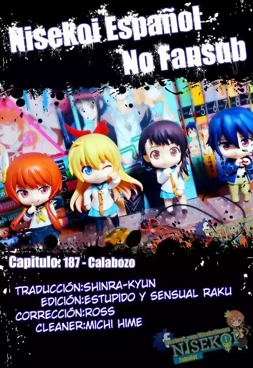 Nisekoi capítulo 187, página 1