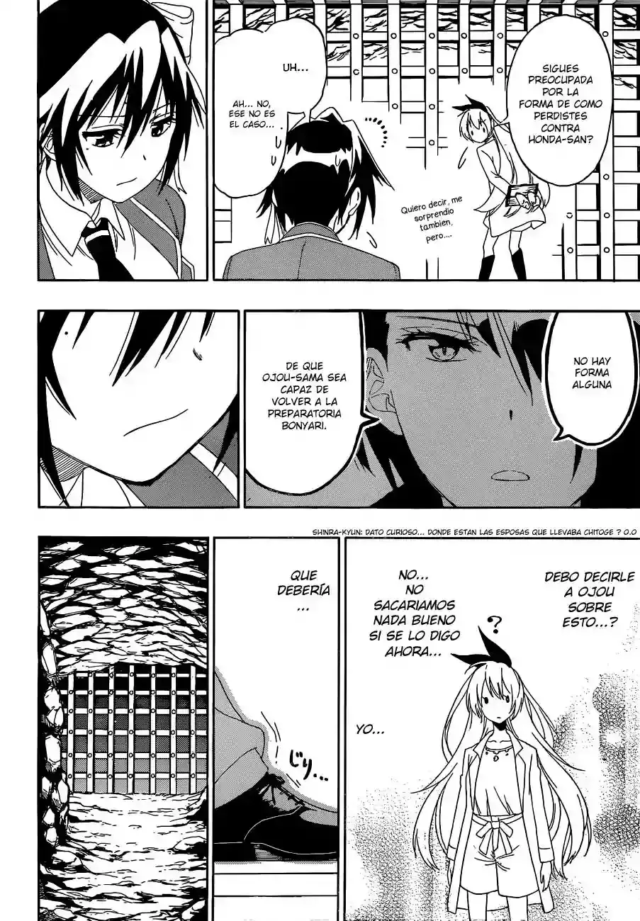 Nisekoi capítulo 187, página 5