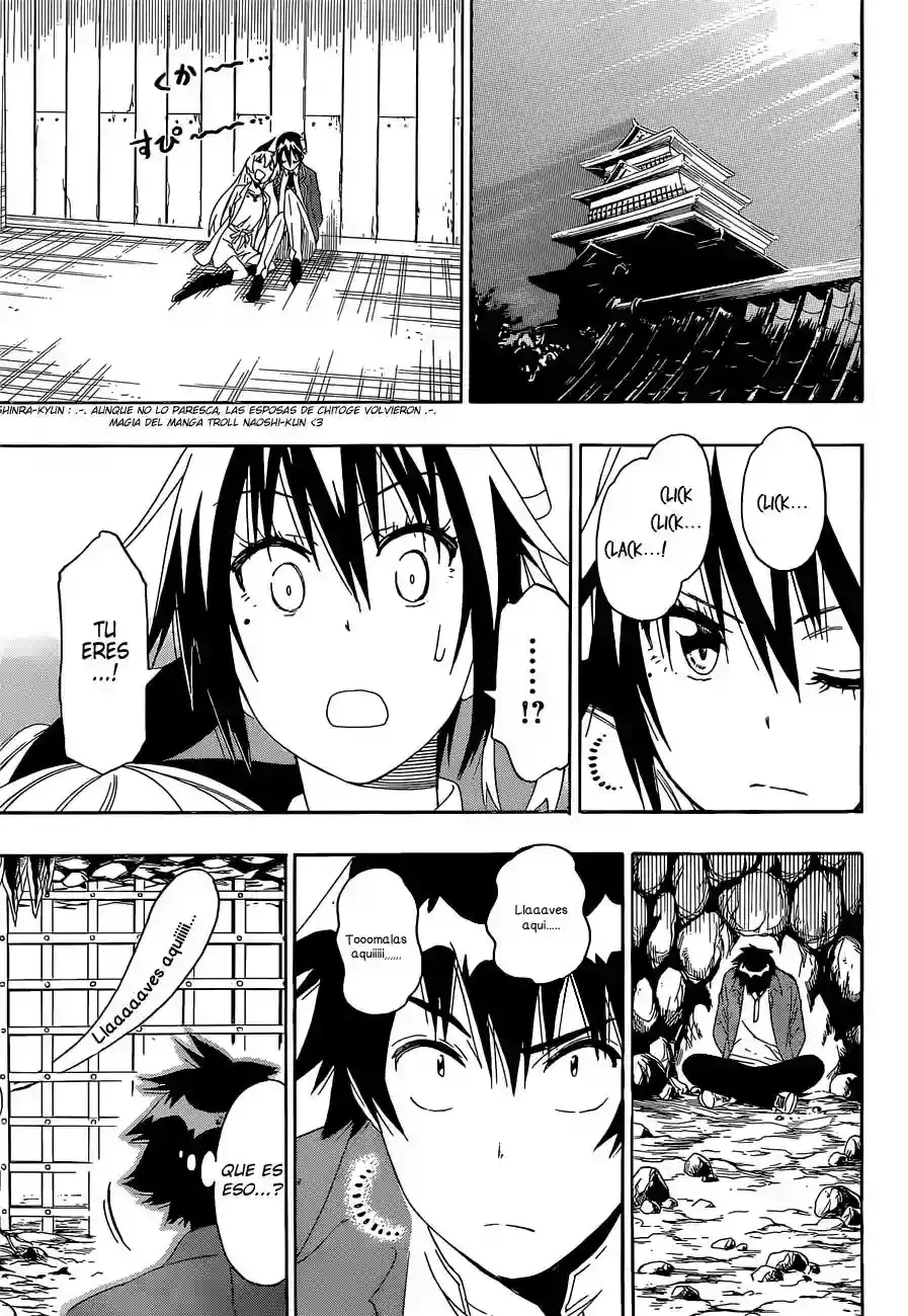 Nisekoi capítulo 187, página 14