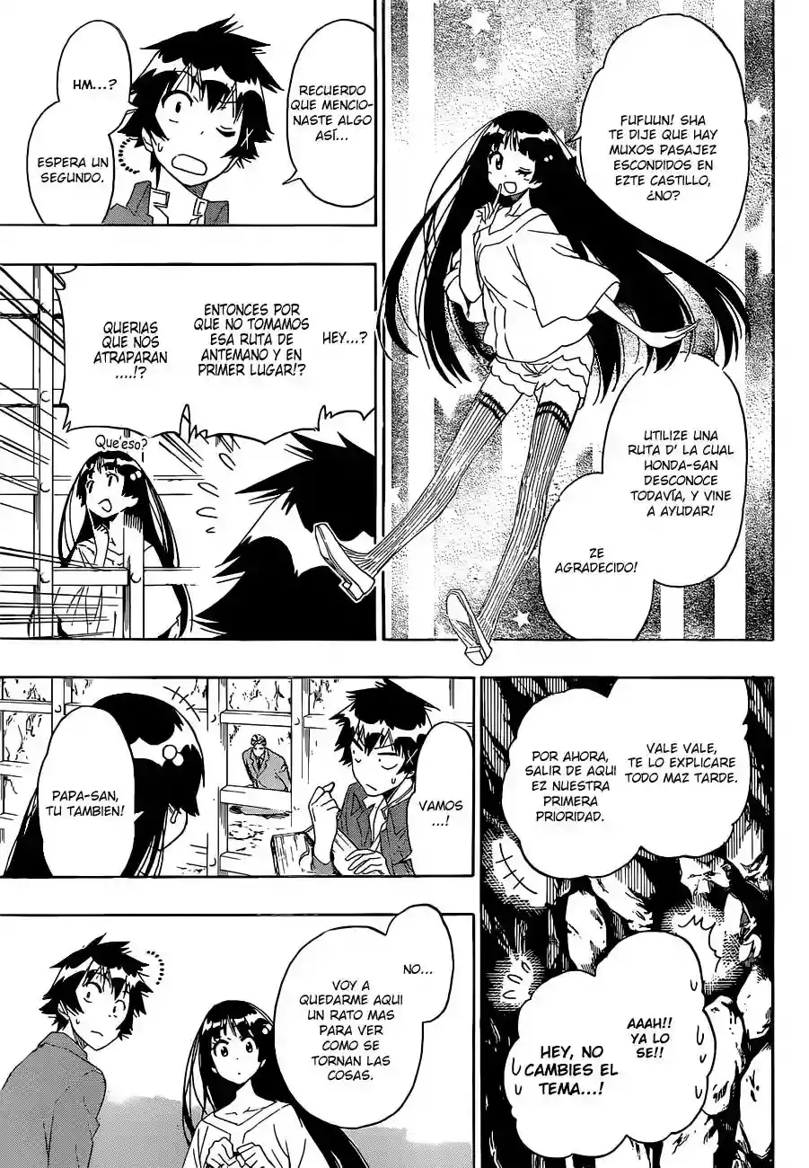Nisekoi capítulo 187, página 16