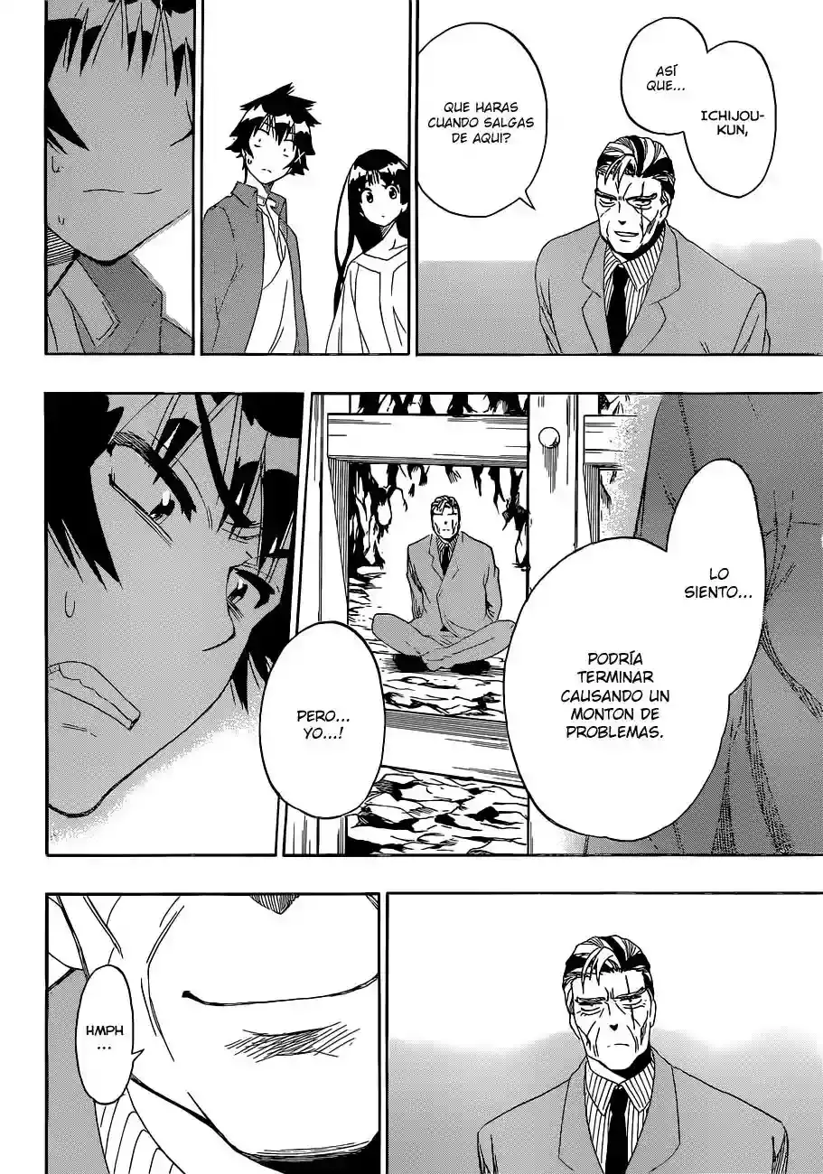Nisekoi capítulo 187, página 17