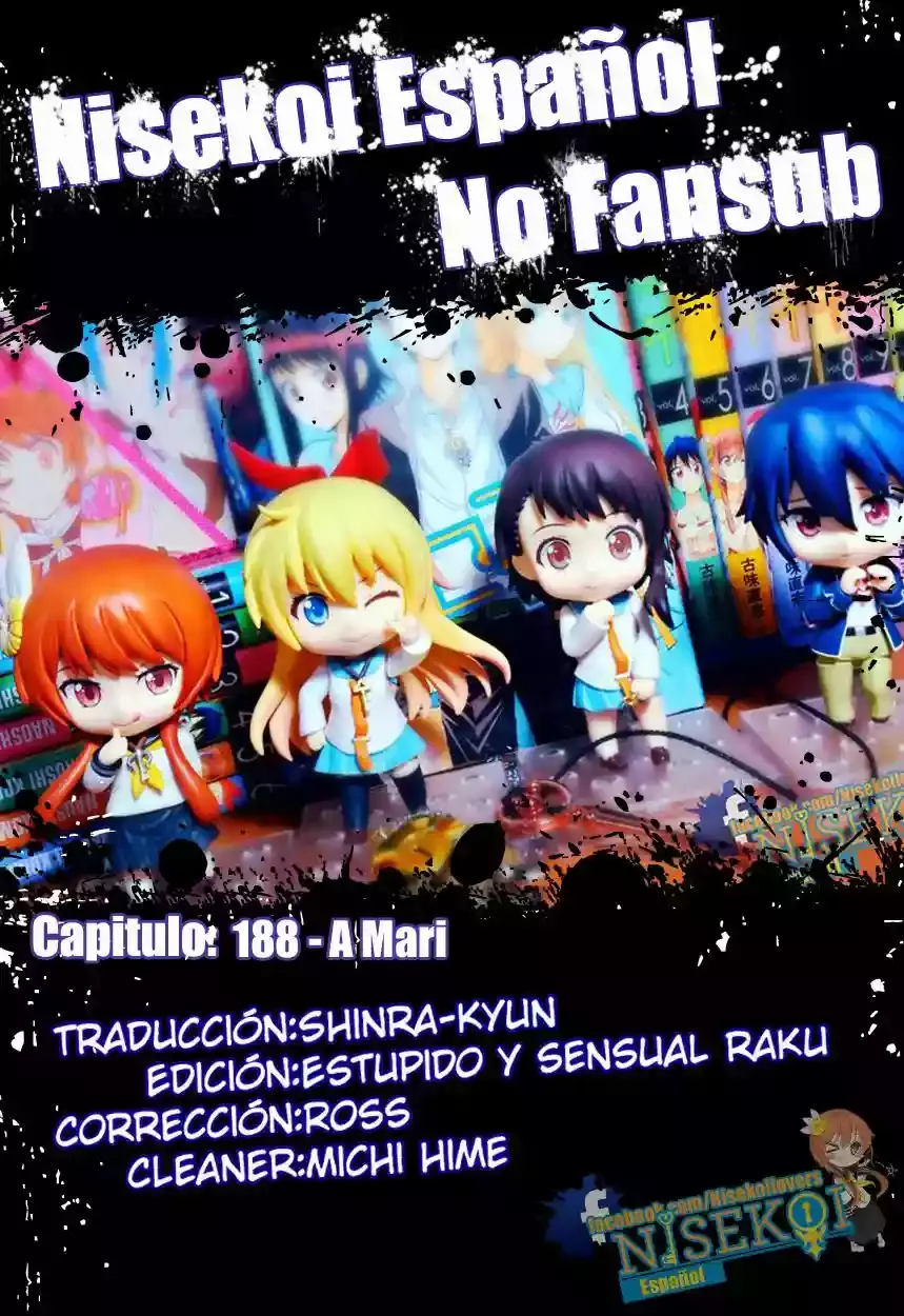 Nisekoi capítulo 188, página 1
