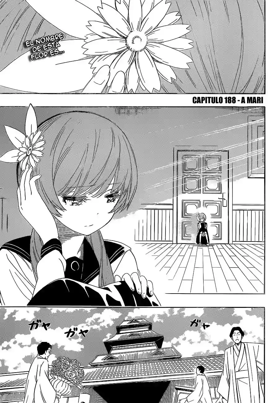 Nisekoi capítulo 188, página 4