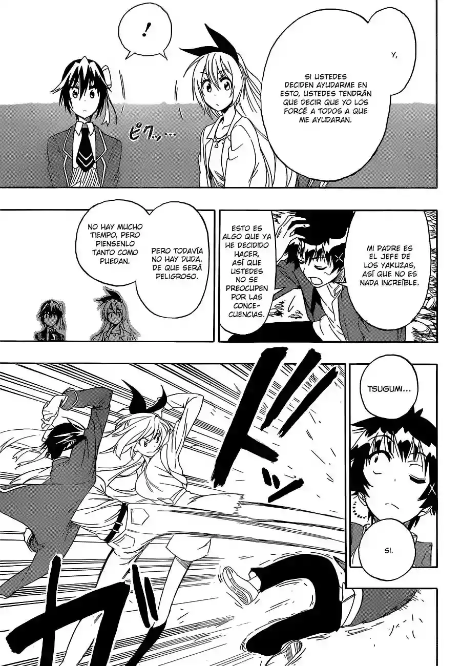 Nisekoi capítulo 188, página 8