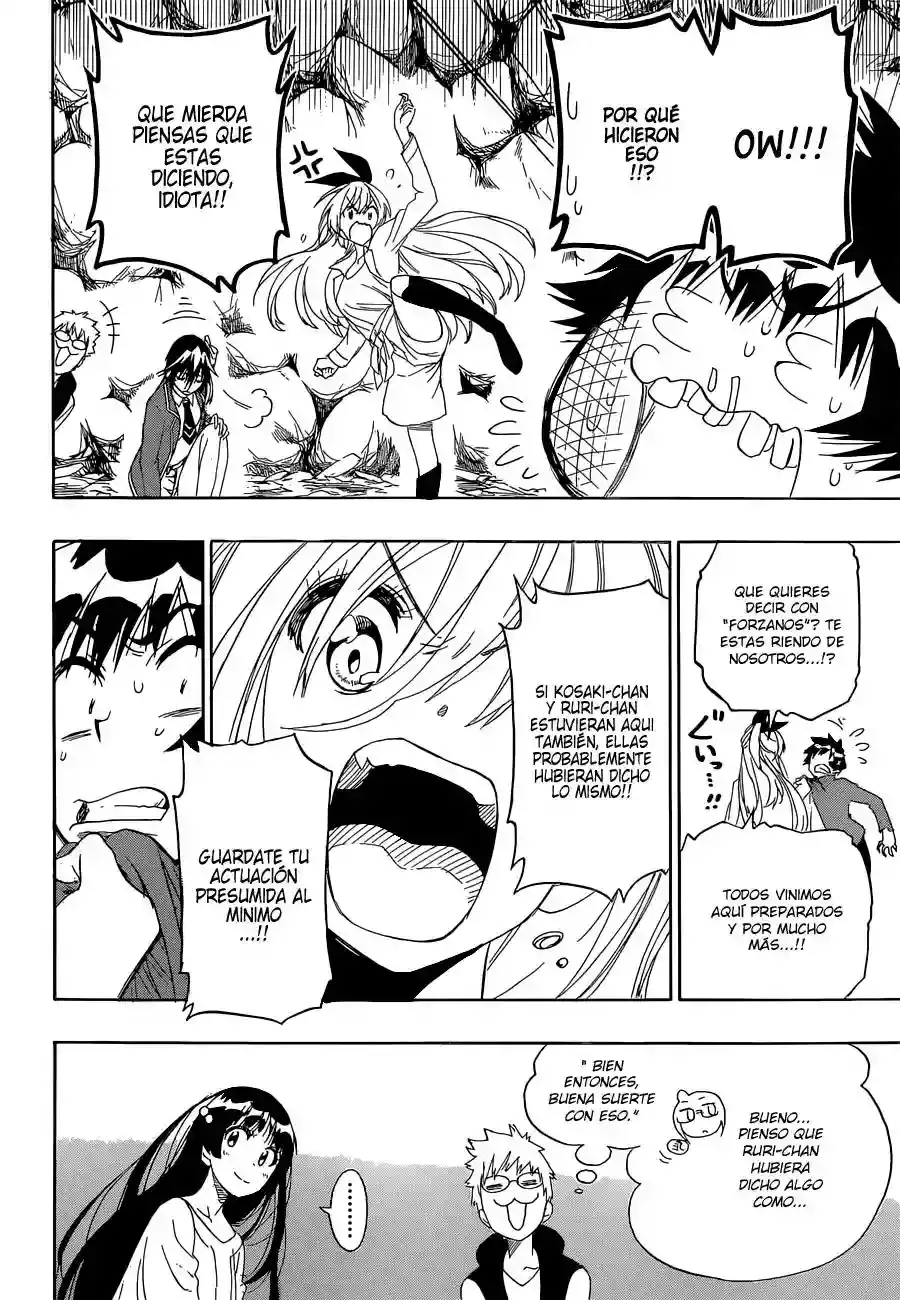 Nisekoi capítulo 188, página 9